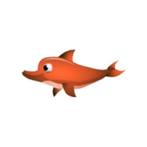 Orange Dolphin